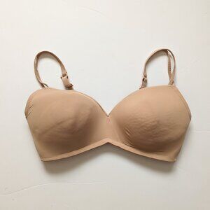 Aerie Real Happy Wireless Push Up Bra 38DD EUC